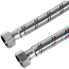 WKR-ZBB 080 Подводка для воды (гайка — гайка) длина 80 см