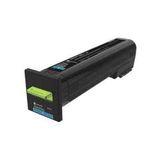 Картридж для принтеров Lexmark CS820, CX820, CX825, CX860 голубой (cyan). Ресурс 8000 стр (72K50CE)