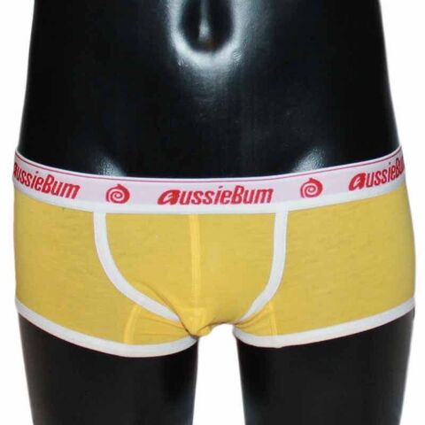 Мужские трусы хипсы желтые Aussiebum Patriot Hip AB00400