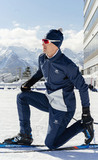 Лыжные разминочные брюки NordSki Pro Blue мужские
