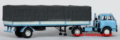 semitrailer MAZ-9380-2 with awning blue-gray 1:43 Nash Avtoprom