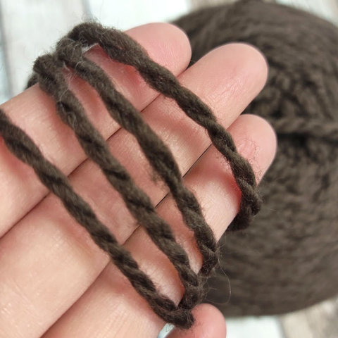 Меринос 2/3 SUDWOOLGROUP/SOGNO коричневый