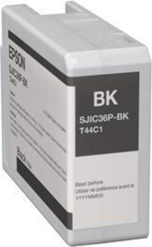 Картридж струйный черный 1 шт Epson C13T44C140
