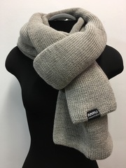 Зимний однотонный шарф ANRU: комфорт и стиль