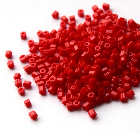 Бисер Тохо Hexagon 11/0 0045А св. вишневый