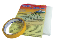 Сетка москитная с липкой лентой 0,75x2 м 30044