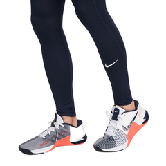 Теннисные брюки Nike Pro Dri-Fit Tight - obsidian/white