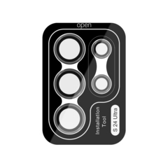 Защитное закаленное стекло от Nillkin на камеру смартфона Samsung Galaxy S24 Ultra, серия CLRFilm Camera Tempered Glass