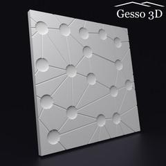 Гипсовая 3D панель Космос