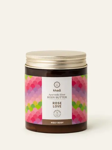 РОЗА крем-масло для тела Khadi Naturprodukte Rose Love, 250 мл