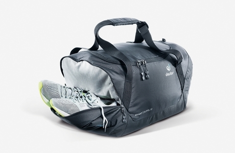 Картинка сумка спортивная Deuter Aviant Duffel 50 black - 3