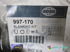 Заглушка для GE5 / BLANKING KIT АРТ: 997-170