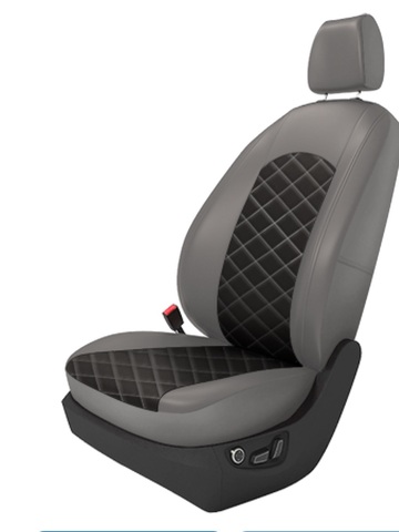 Авточехлы правый руль на 2 ряда (на заказ)