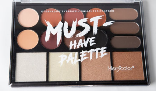 MC5007  Набор тени для век+ тени для бровей+ хайлайтеры  MUST HAVE PALETTE