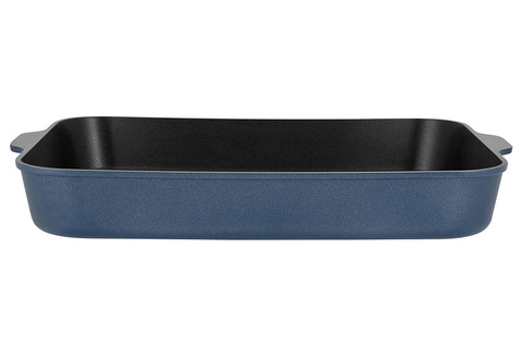 Форма для запекания Agile, синяя, 38x28,5x5,5 см