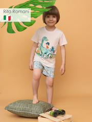 8667 Пижама из хлопка Mini-kids