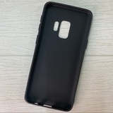 Силиконовый чехол Mat TPU матовый для Samsung Galaxy S9 (Черный)