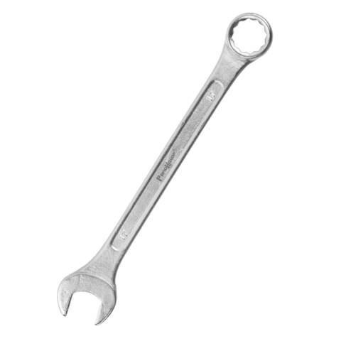 Ключ гаечный комбинированный, хромированный, 17 мм (Hobbi) (шт.)