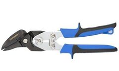 Ножницы по металлу Piranha усиленные 255мм прямой и правый рез сталь-CrMo Gross