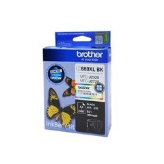 Картридж Brother LC-669XLBK black для Brother MFC-J2320, Brother MFC-J2720 (2400 стр)
