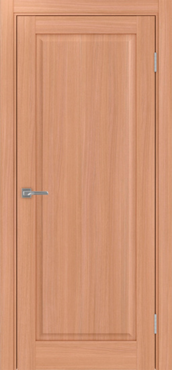 Дверь межкомнатная Оптима Порте Тоскана 601.1 ОФ3, цвет темный ясень, экошпон, глухая