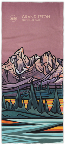 Картинка бандана-труба Buff CoolNet Grand Teton - 5