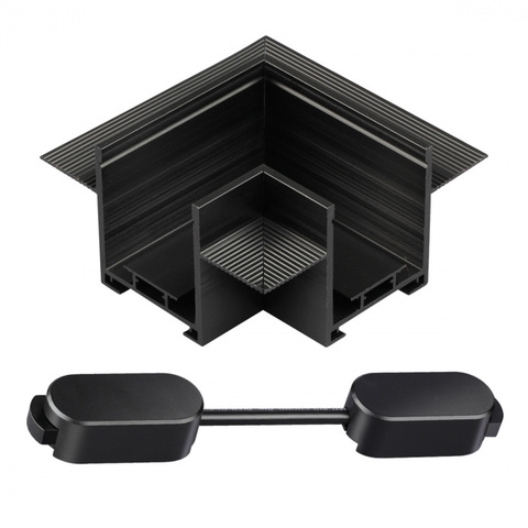 135274 SHINO NT24 093 черный Соединитель угловой 