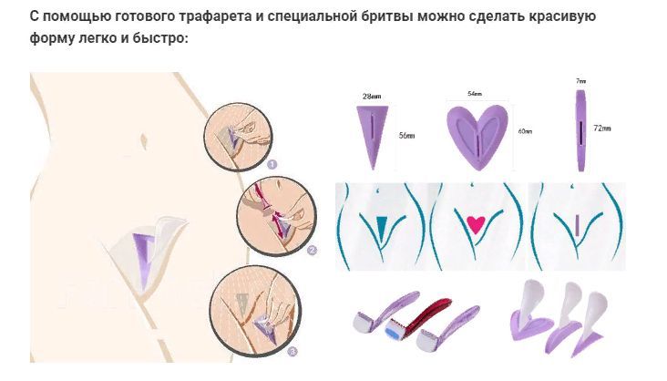 Интимные стрижки, или Как удивить мужчину (фото)