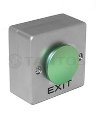 Кнопка выхода TS-CLACK green , накладная металлическая