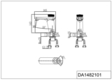 Смеситель для раковины D&K Bayern.Alfeld (DA1482101)