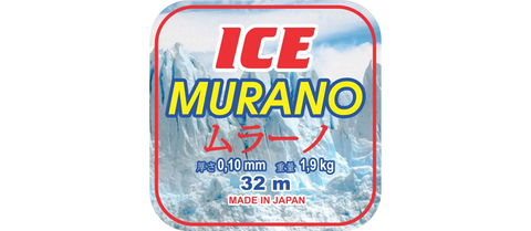 МОНОФИЛЬНАЯ ЛЕСКА MURANO ICE 32 м 0,13 тест 2,8 (прозрачная) продажа от 5 шт.
