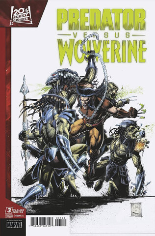 Predator Vs Wolverine #3 (Cover B)