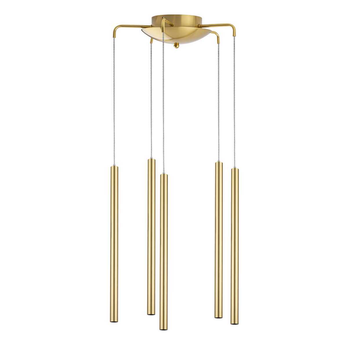 L5T747233 Люстра TUBO LED 25W 1500LM 25G ЗОЛОТО 3000K