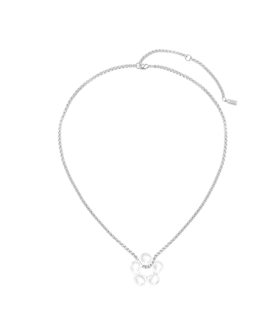 Подвеска  Lonely Flower Clear-Silver
