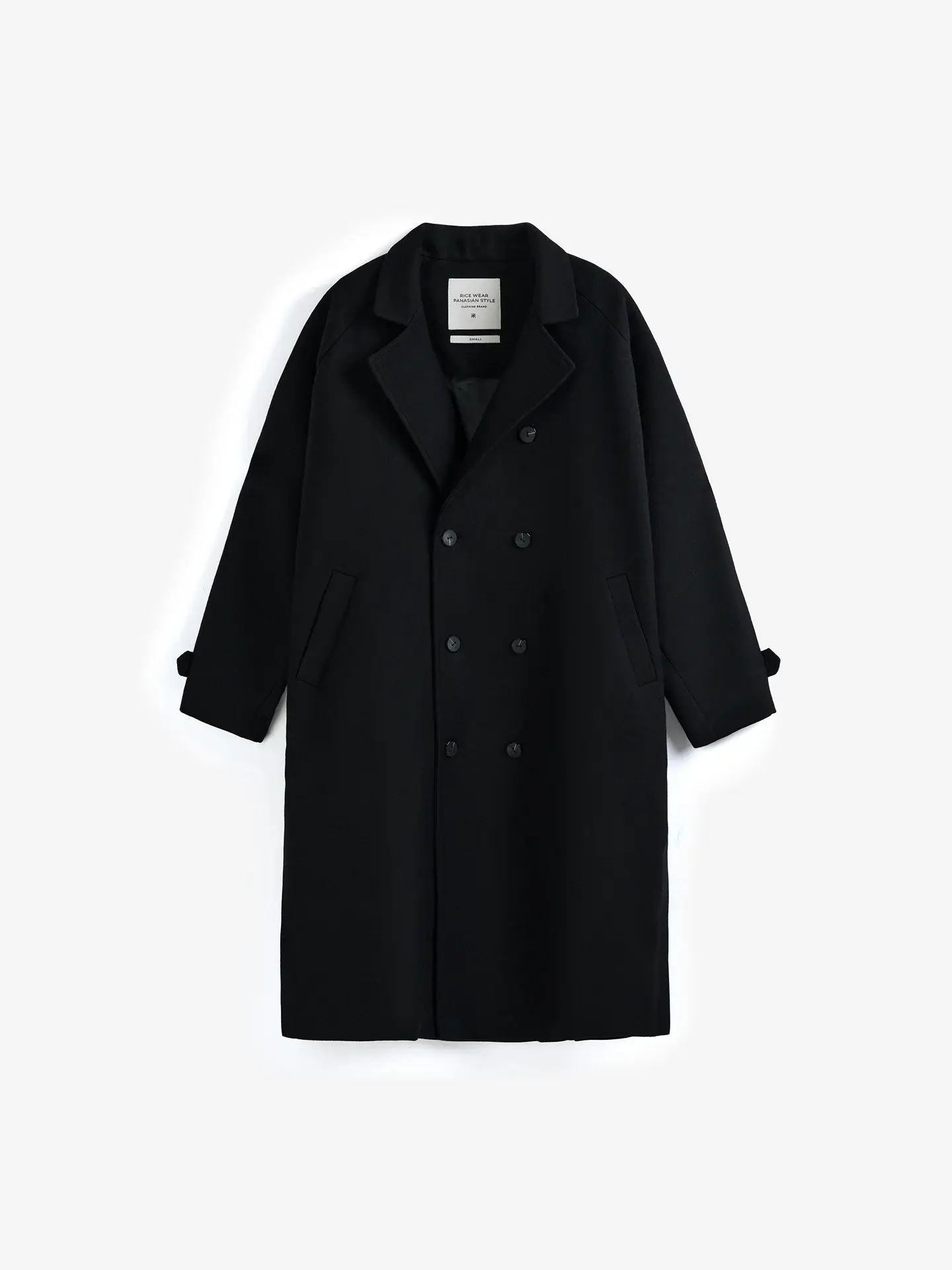 Пальто PANASIAN OVERSIZE COAT BLACK