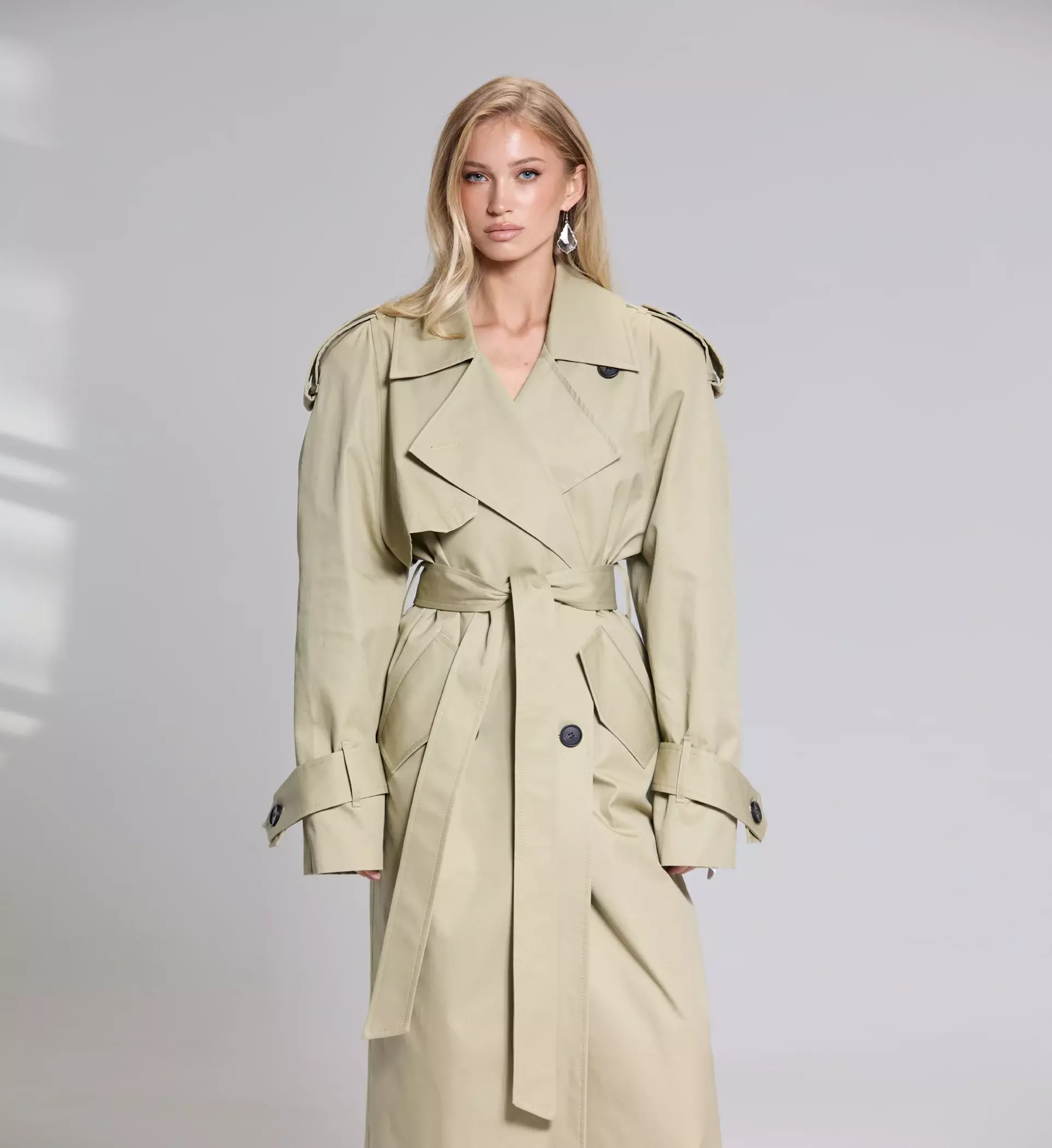 Тренч Placid, Бежевый