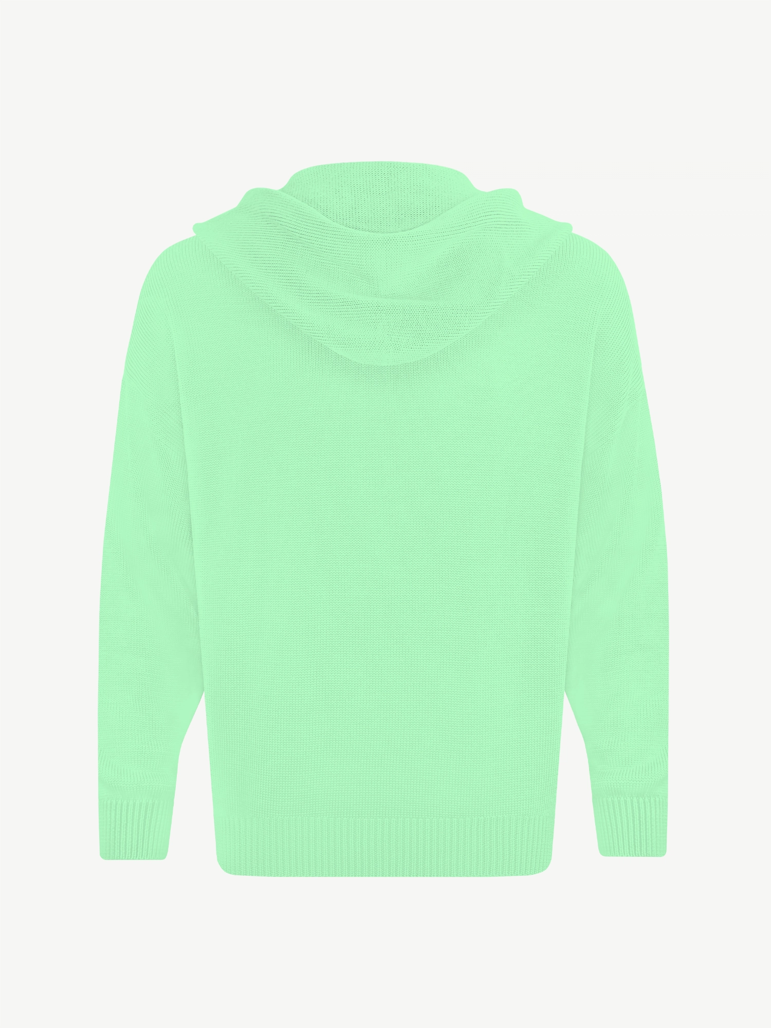 Толстовка на замке из мягкой шерсти