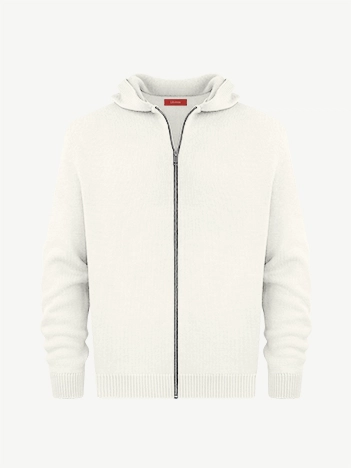 Толстовка на замке из кашемира