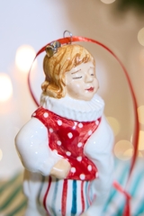 Керамическая елочная игрушка 