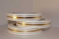 Sale Лента с зол./пол. Белый (2 см./50 ярд.) (классика)