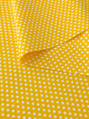 Ткань бязь плательная, рис. " Горох 6 мм", ширина 150 см, арт. 034