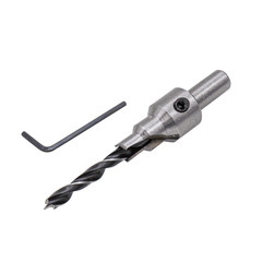 35-7-575 Сверло с зенкером для мебельных стяжек 5 мм/зенкер 9,5 мм, (для стяжки 7х50) (РемоКолор)