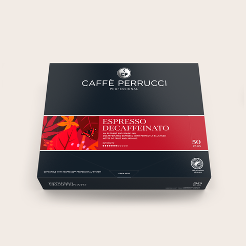 Кофе в капсулах CAFFE PERRUCCI® Espresso Decaffeinato 300 г(уп*50)