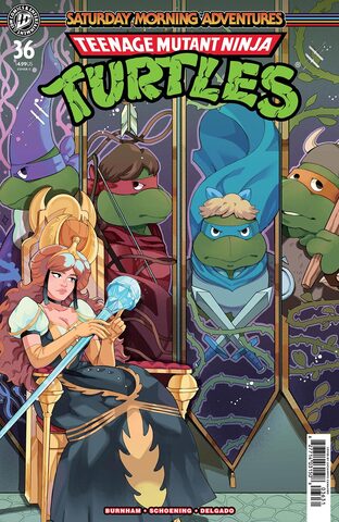 Teenage Mutant Ninja Turtles Saturday Morning Adventures Continued #36 (Cover C) (ПРЕДЗАКАЗ!)