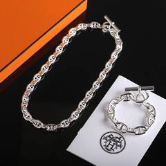 16725 - Браслет FARANDOL из неродированного серебра с замком тогл