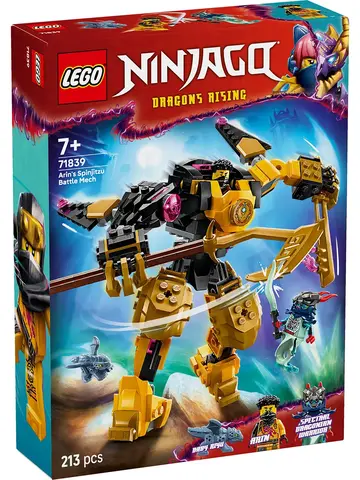 Конструктор Ninjago 71839 Боевой робот Кружитцу Арина