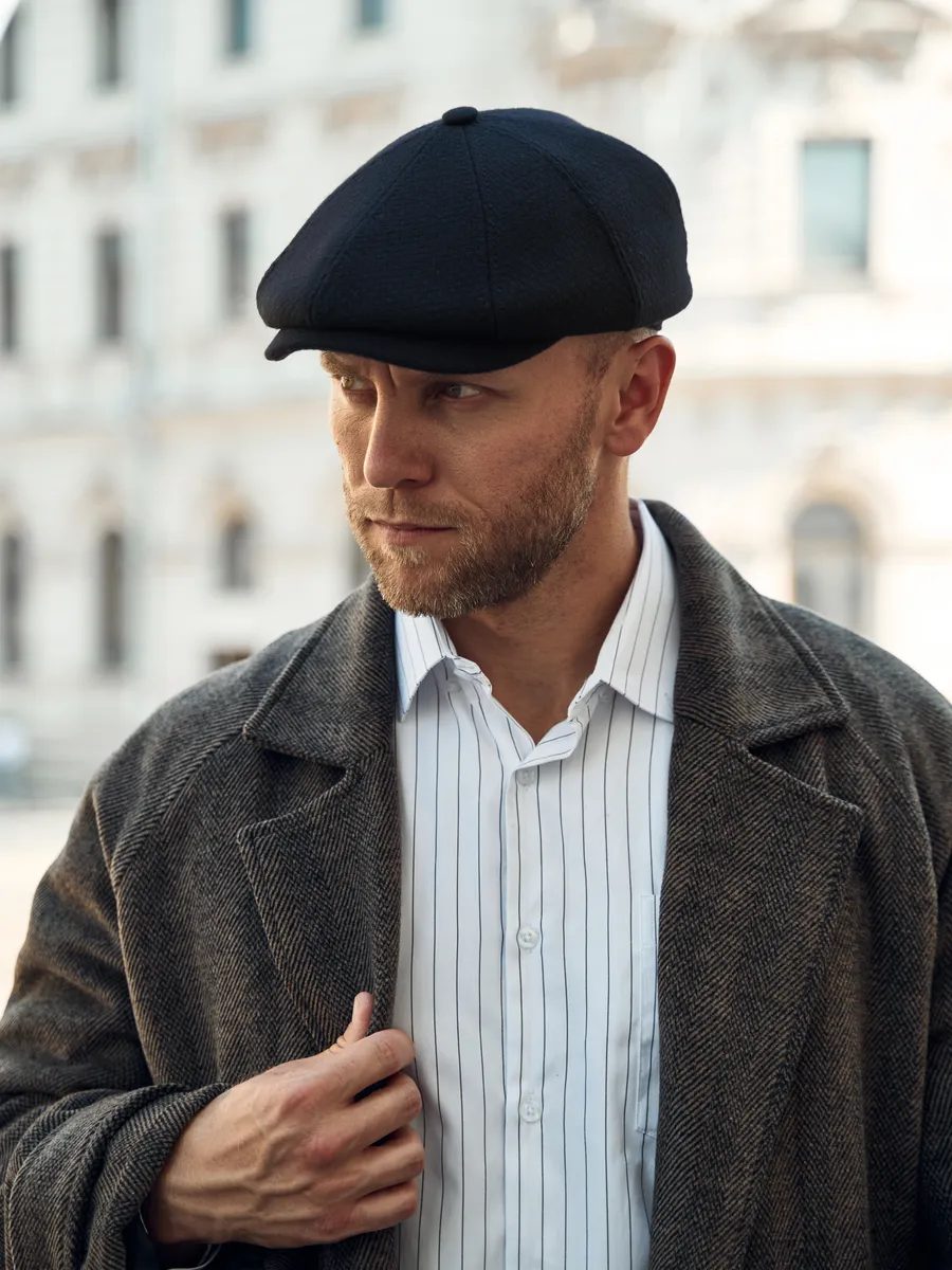 Кепка восьмиклинка утепленная