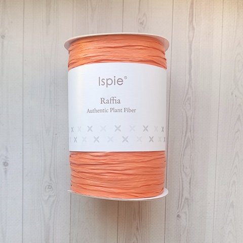 Рафия Ispie 135B Orange Оранжевый