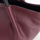 Сумка Саломея 362 наппа бордо + черный