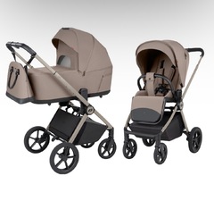 Коляска модульная Carrello Ultra F CRL-6557 Vintage Beige